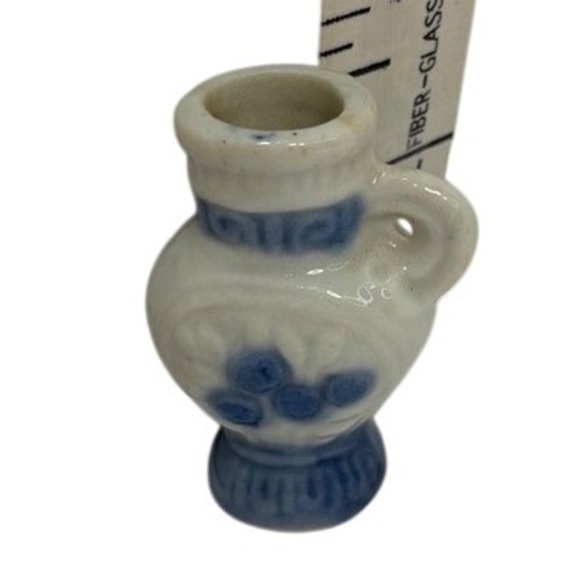 Other - Dollhouse miniature ceramic pitcher 1930's to 1950's mid-century Vintage